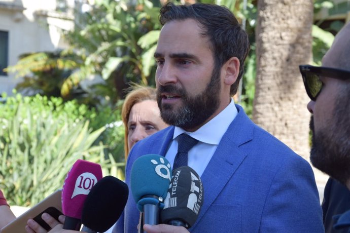 Daniel Pérez, portavoz del PSOE en Ayto Málaga 