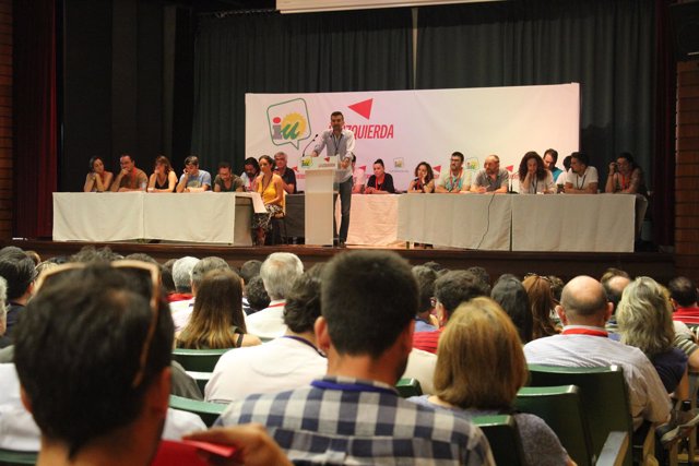 Antonio Maíllo interviene en la Asamblea Organizativa de IU Andalucía