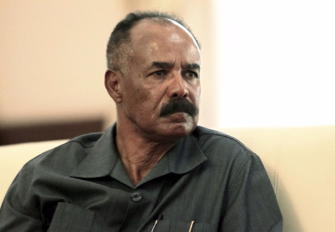 Isaias Afeworki, presidente de Eritrea