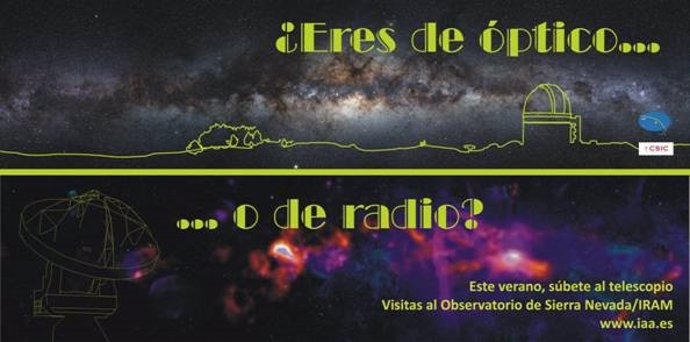 Visitas al Observatorio de Sierra Nevada en el verano de 2018
