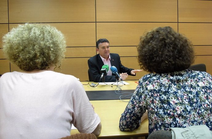 Rueda de prensa Enrique Ayuso (PSOE Murcia)