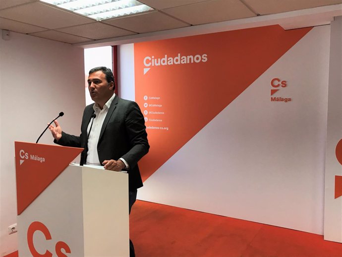 Carlos Hernández White parlamentario andaluz por málaga Ciudadanos Cs