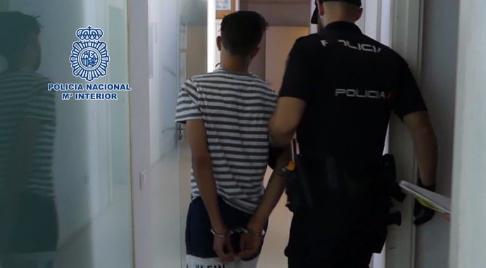 El detenido por agredir a periodistas de IB3 en el Juzgado de Manacor