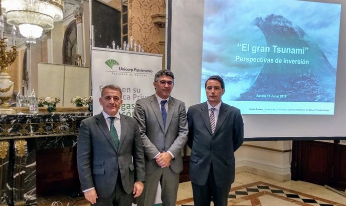 Rafal Romero, José Enrique Gutiérrez y Pedro Martos.