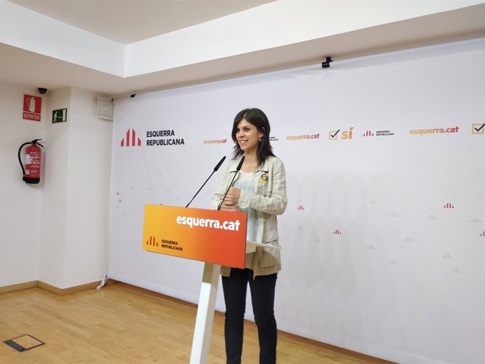 La portaveu d'ERC, Marta Vilalta