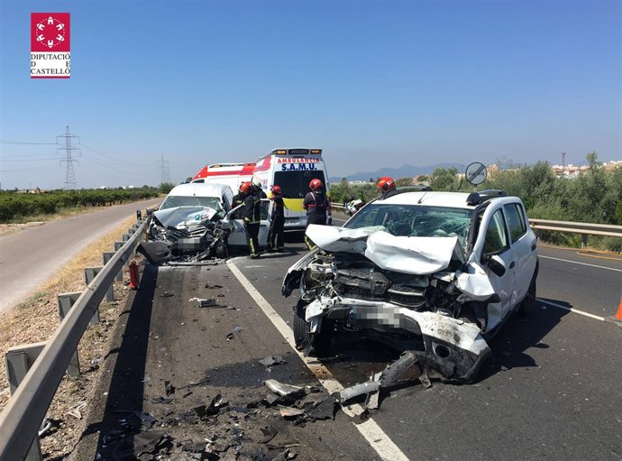 ACCIDENTE EN LA N-340