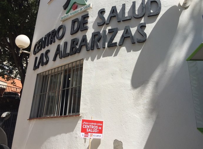 Centro de salud Las albarizas Marbella sanidad estacazo campaña PP