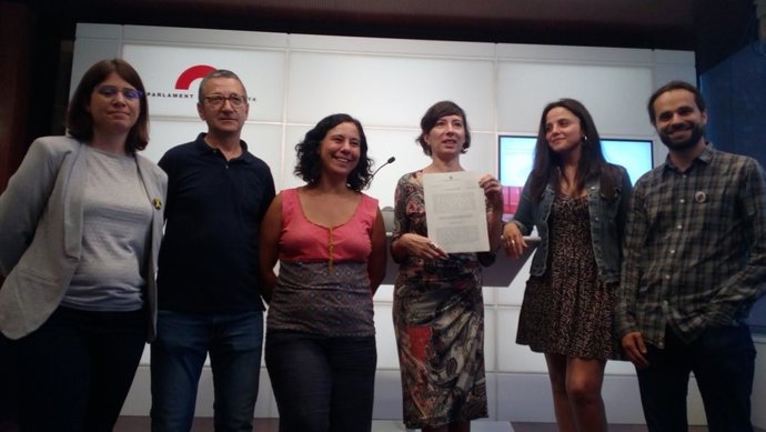 Presentació de la llei de protecció d'alertadores en el Parlament