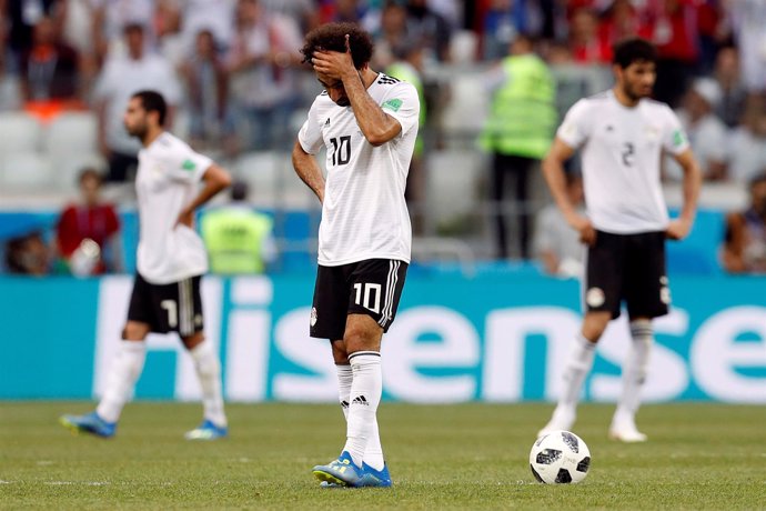 Salah lamenta la derrota de Egipto en el Mundial