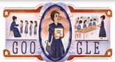 Foto: Google dedica un 'doodle' a Eloísa Díaz, la primera médica-cirujana de Chile y de toda Iberoamérica
