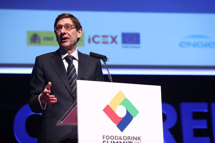 José Ignacio Goirigolzarri, en las jornadas de FIAB VI Madrid Food & Drink