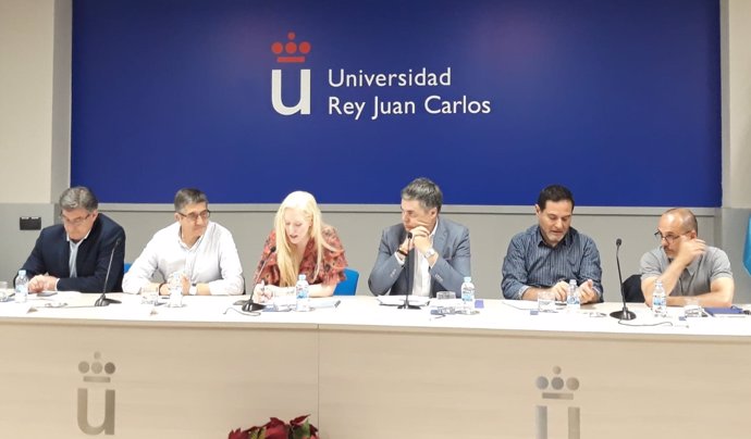 Nacho Prendes, Patxi López, Carlos Rojas, Josep Vendrell y Carles Campuzano