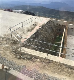 Deslizamiento del firme en Monrepós