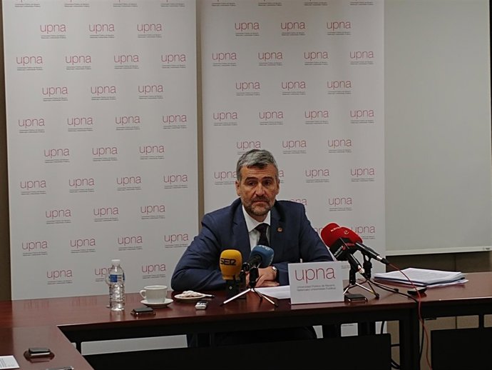 Alfonso Carlosena, rector UPNA