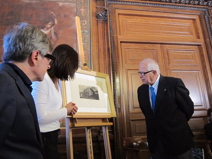 La DPZ ha presentado hoy este grabado inédito de Goya
