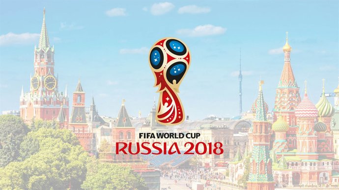 Imagen promocional de la Copa del mundo 2018, en Rusia