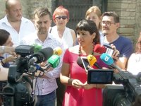 Teresa Rodríguez afea a Echenique montar un acto el domingo en Sevilla sin haber preguntado a la dirección andaluza