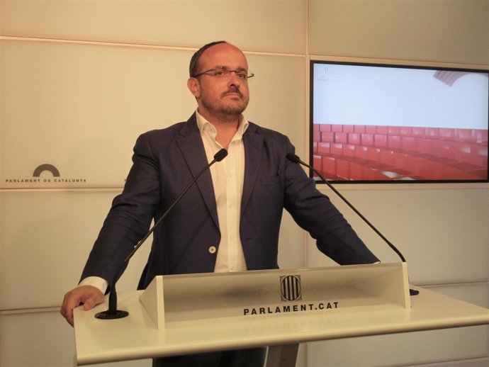  El Portavoz Del PP En El Parlament, Alejandro Fernández