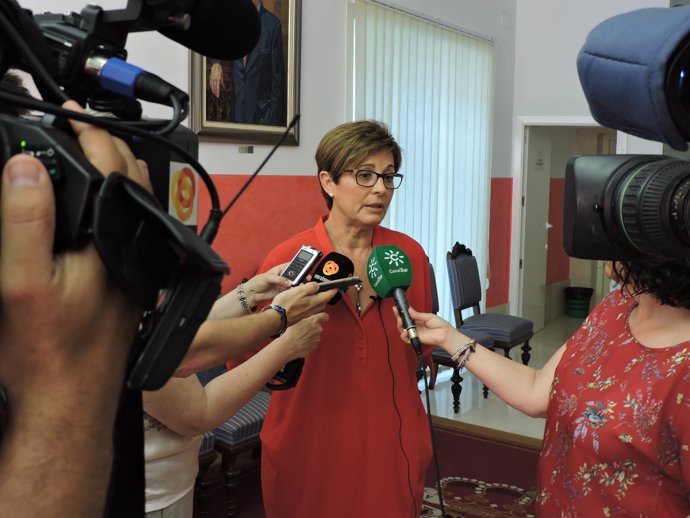 La nueva portavoz municipal del PSOE, Adriana Valverde