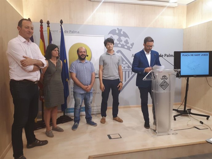 Presentación plaza de Sant Jordi