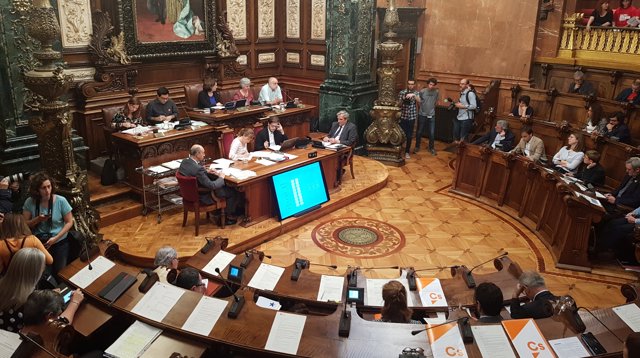 Ple de l'Ajuntament de Barcelona