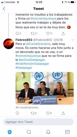 Ataques machistas a una concejal del PP de Galapagar