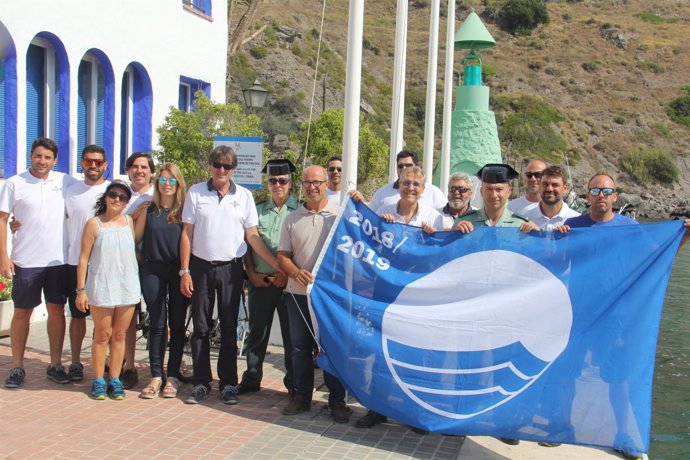 Bandera Azul al Puerto Marina del Este