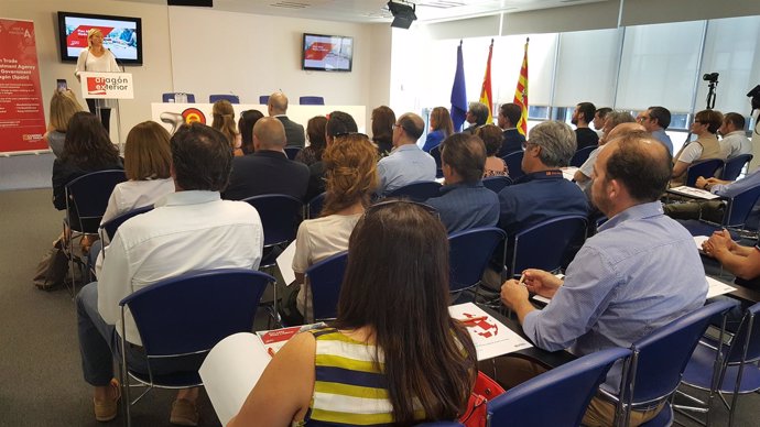 Marta Gastón ha asistido a la presentación del plan 'Made in Aragón'