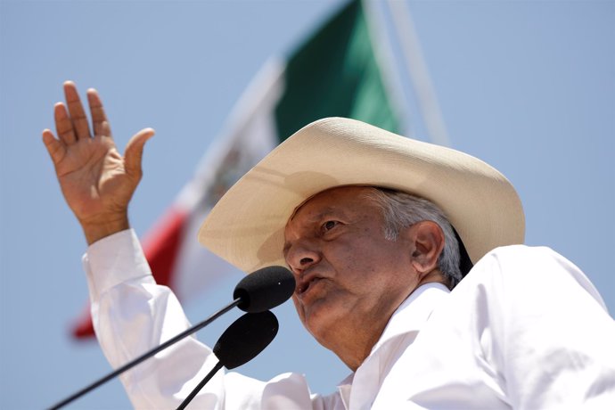 El líder izquierdista mexicano Andrés Manuel López Obrador