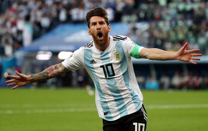Leo Messi Nigeria Argentina
