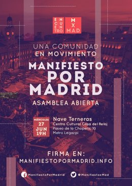 Manifiesto por Madrid