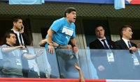 Maradona niega que fuera hospitalizado tras la victoria de Argentina frente a Nigeria