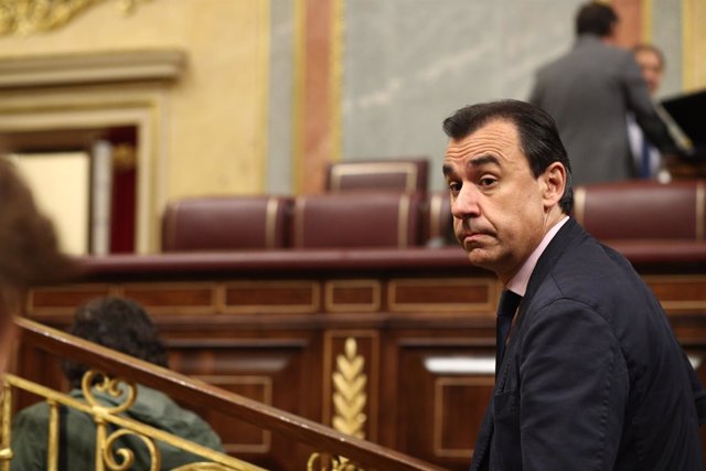 Fernando Martínez Maillo en la sesión de control al Gobierno en el Congreso