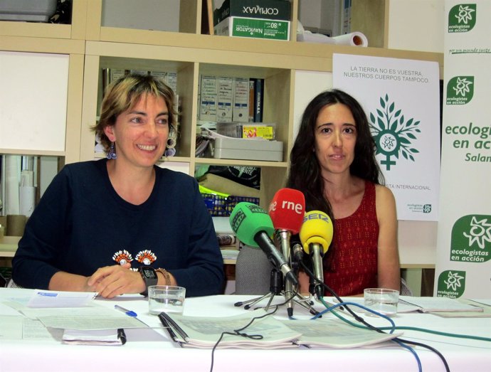 Carolina Martín (izquierda) y Natalia Funes.                               