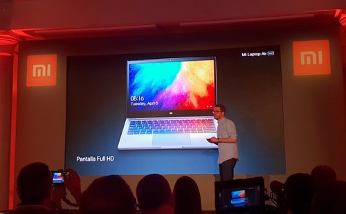 Presentación en Madrid del portátil Mi Laptop Air de 13,3 pulgadas