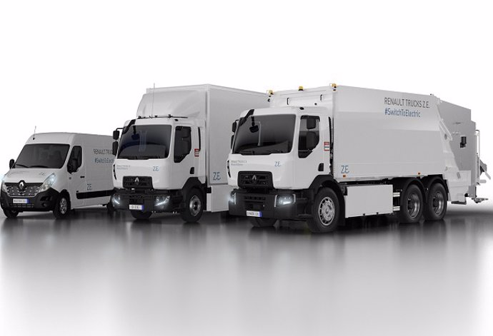 Nueva gama de vehículos eléctricos de Renault Trucks