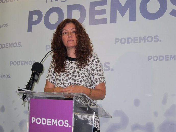 La diputada regional de Podemos Región de Murcia, M. Ángeles García Navarro