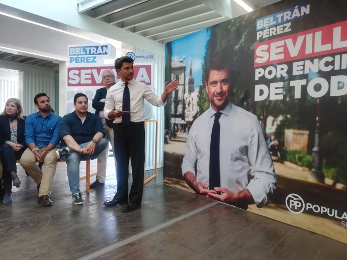 Beltrán Pérez presenta su campaña