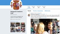 Delegación del Gobierno C-LM denuncia su cuenta oficial de Twitter para evitar la "usos indebidos"