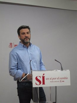 El diputado y portavoz Asamblea Joaquín López PSOE