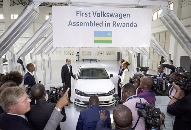Volkswagen comienza su actividad en Ruanda
