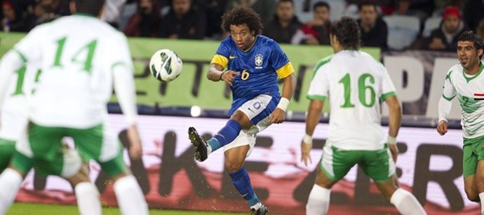 Marcelo con la selección brasileña