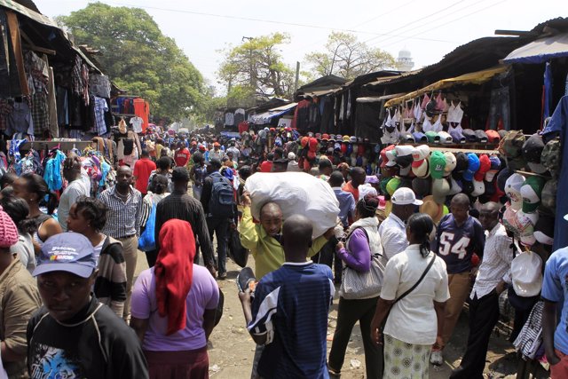 Imagen de archivo del mercado de Gikomba, en Nairobi