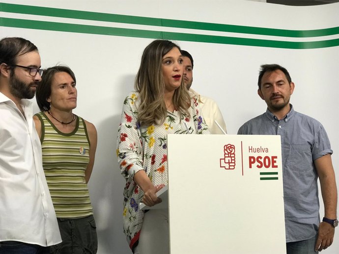 La secretaria de Movimientos Sociales y Diversidad del PSOE-A, María Márquez. 