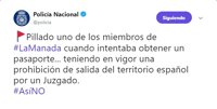 El guardia civil miembro de 'La Manada' intenta obtener su pasaporte aunque tiene prohibido salir del país