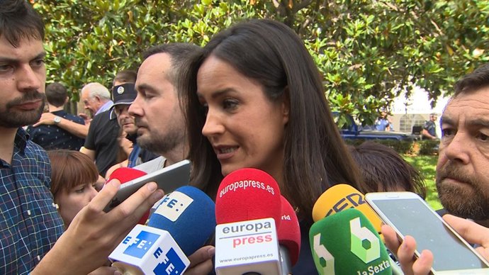 Begoña Villacís, portavoz de Ciudadanos (Cs) en el Ayuntamiento de Madrid 