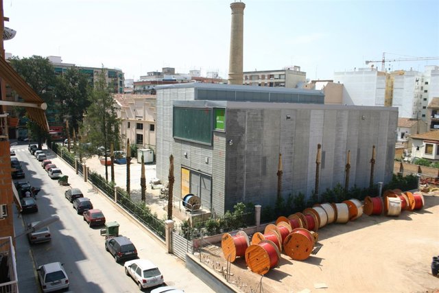 Subestación eléctrica de Patraix en imagen de archivo