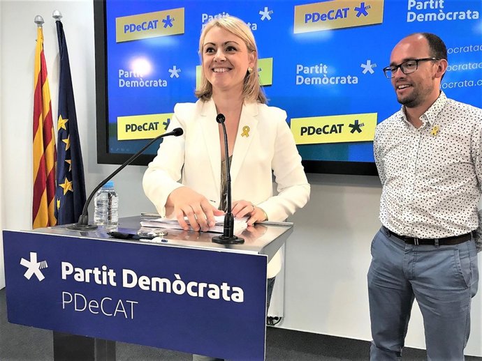 Maria Senserrich, David Font (PDeCAT)