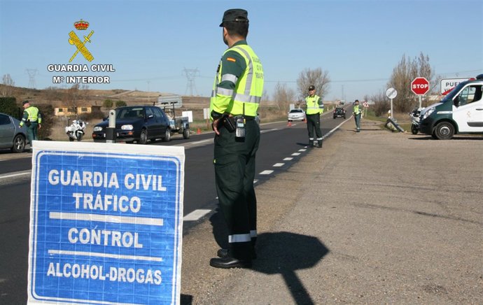 Un control de la Guardia Civil.