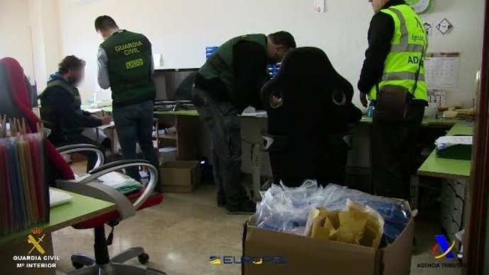 Operación de la UCO contra psicofármacos